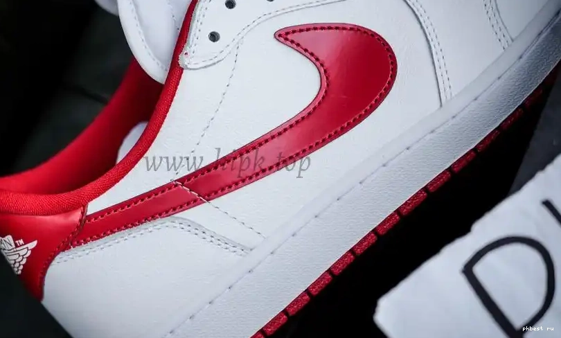 Red TO RETAIL GOD SHIP PK Retro Jordan 1 MATERIALS Varsity READY LowWhite 0516